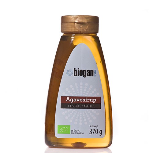 Agavesirup Økologisk - 350 gr - Biogan - DISCOUNT PRIS