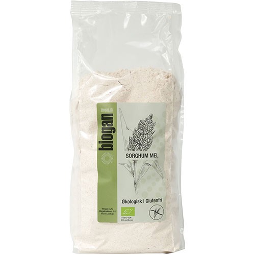 Sorghum mel Italien Økologisk glutenfri - 1 kg - Biogan