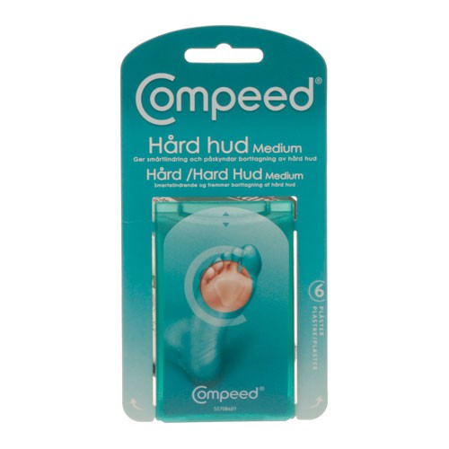 Hår hud plaster medium - 6 stk - Compeed