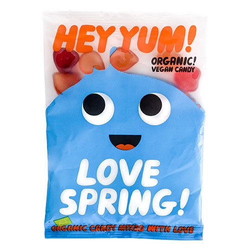 Vingummi Love spring Økologisk - 100 gram - Hey Yum