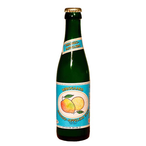 Mango-appelsin Saft Økologisk - 25 cl - Søbogaard