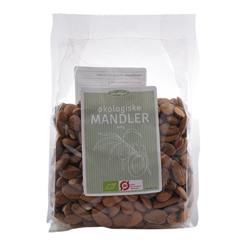 Mandler Økologisk - 500 gram - Spis Økologisk