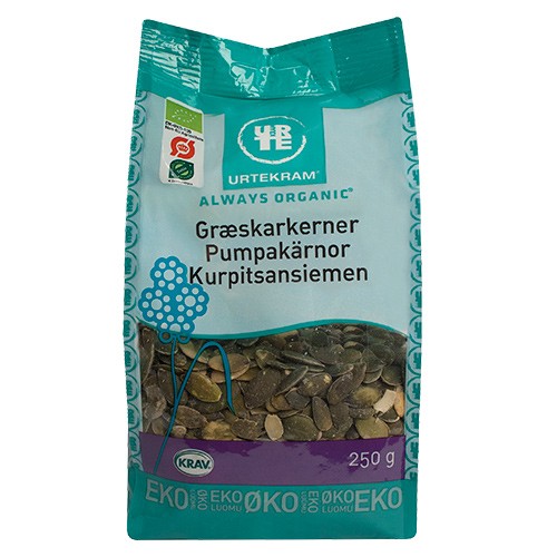 Græskarkerner Økologisk - 200 gram - Urtekram