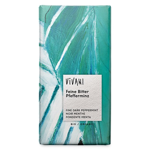 Vivani pebermynte chokolade Økologisk - 100 gram
