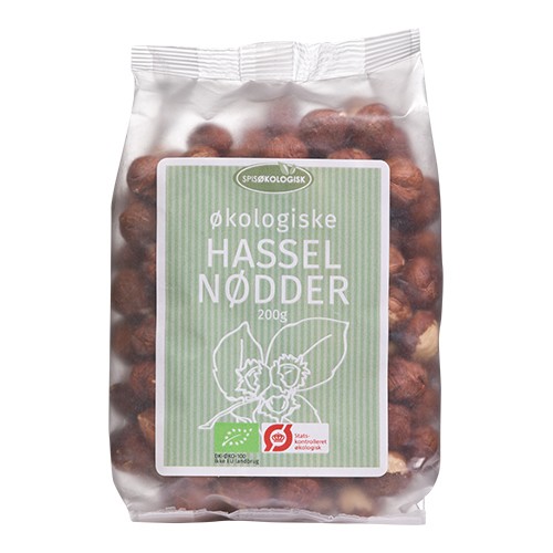 Hasselnødder Økologisk - 200 gram - Spis Økologisk