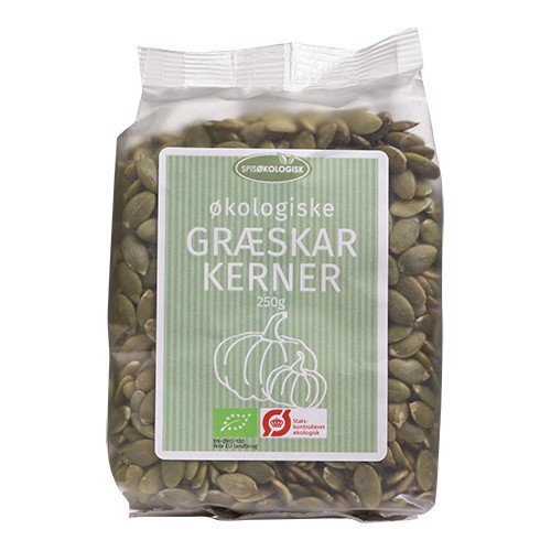 Græskarkerner Økologisk - 250 gram - Spis Økologisk