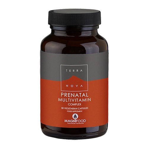 Prenatal multivitamin complex - 50 kapsler - Terranova