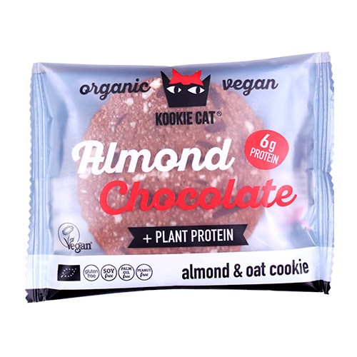 Kookie Cat Mandel Choko Økologisk - 50 gram