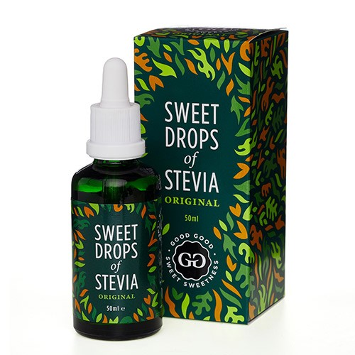Stevia Dråber original - 50 ml - Good Good