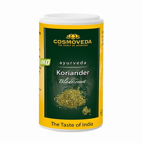 Korianderblade revet Økologisk - 18 gram - Cosmoveda