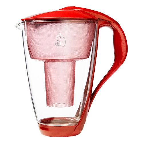 Glaskande 2,0 l rød - 1 styk - Dafi