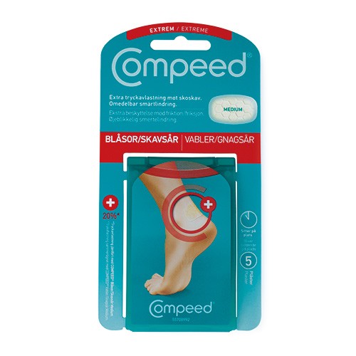 Compeed mix vabel plaster 5stk - 1 pakke - Compeed