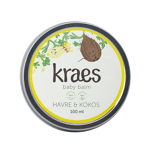 Baby balm havre & kokos - 100 ml - Kraes