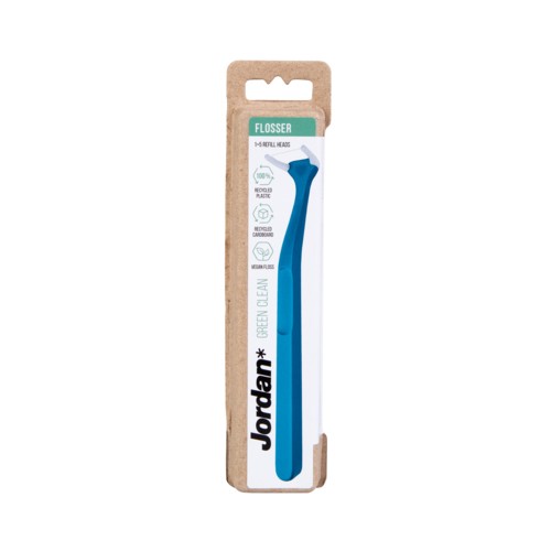 Flosser refill 6 stk. Green Clean - Jordan