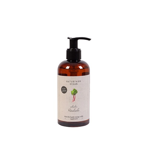 Rabarber Håndsæbe - 250 ml - Naturfarm Vegan