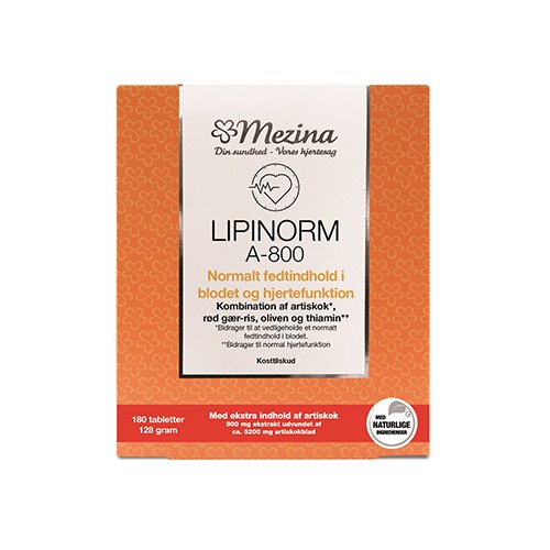 Lipinorm A-800 - 180 tabletter - Mezina