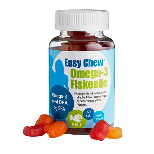 EasyChew Omega-3 - 60 gum - EasyChew