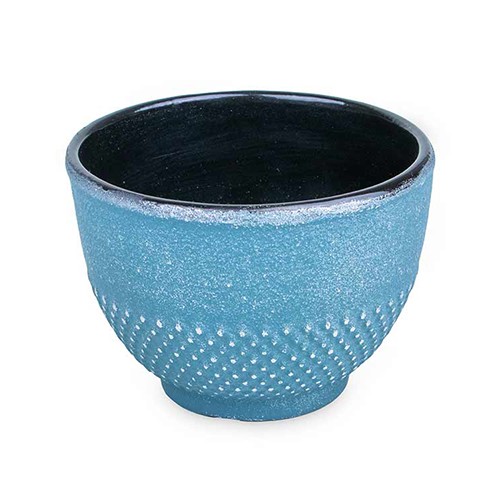 Tekop støbejern blå/sølv - 150 ml - Aromandise