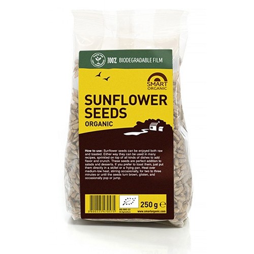 Solsikkefrø Økologisk - 250 gram