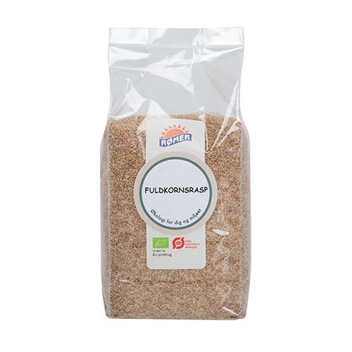 Fuldkornsrasp Økologisk - 300 gram - Rømer