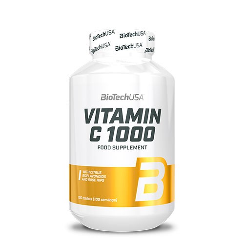 Vitamin C1000 - 100 tabletter - BioTechUSA