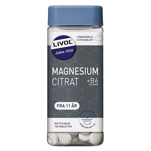 Livol Magnesium Citrat - 150 tabletter