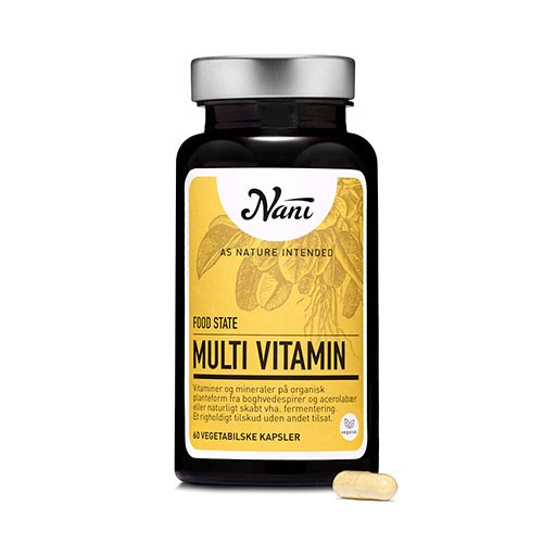 Multivitamin Food state - 60 kapsler - Nani