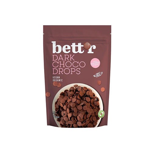 Chokoladeknapper Mørke Vegan Økologisk - 200 gram - bettr