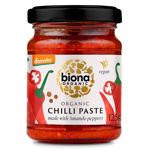 Chilipasta Økologisk Demeter - 125 gram