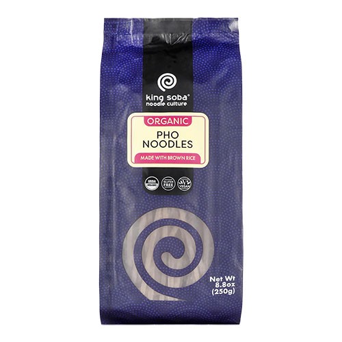 Pho Noodles glutenfri Økologisk - 250 gram - King Soba