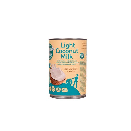 Kokosmælk Light Økologisk - 400 ml - Terrasana