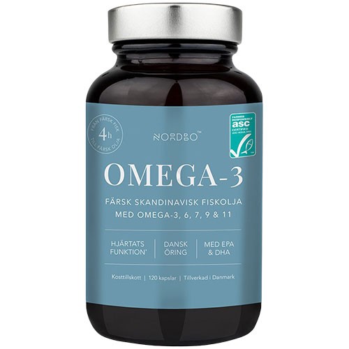 OMEGA - 3 kapsler - 120 kapsler