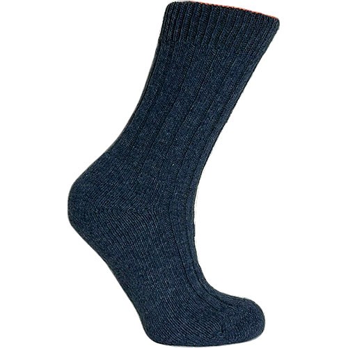 Merinostrømper Blå - str. 43/46 1 par - Clemente