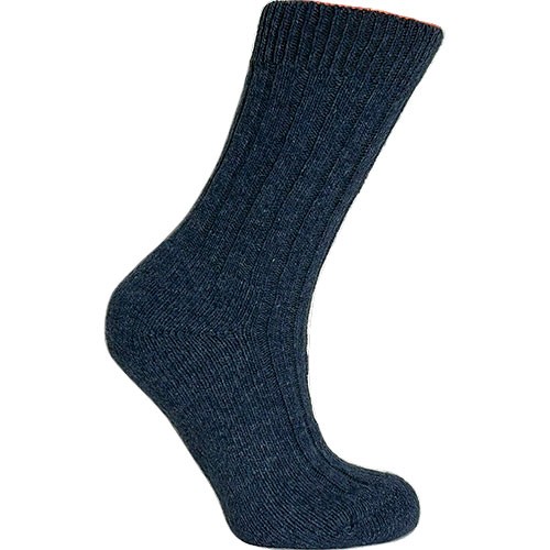 Merinostrømper Blå - str. 35/38 1 par - Clemente