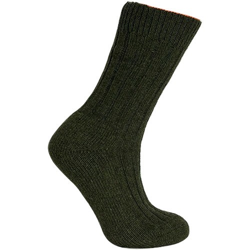 Merinostrømper Grøn - str. 35/38 1 par - Clemente