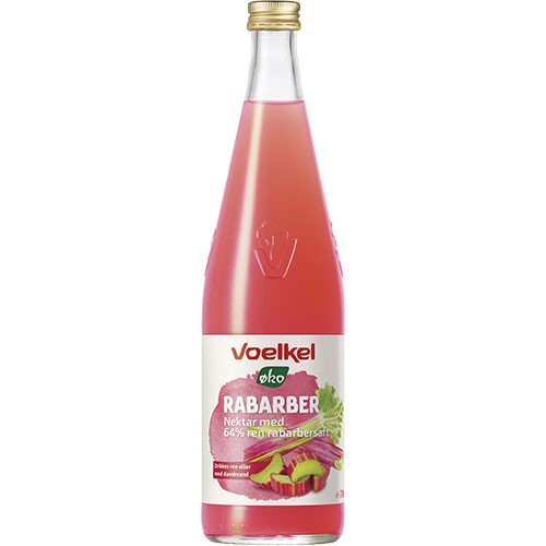 Rabarber nektar Økologisk - 700 ml - Voelkel