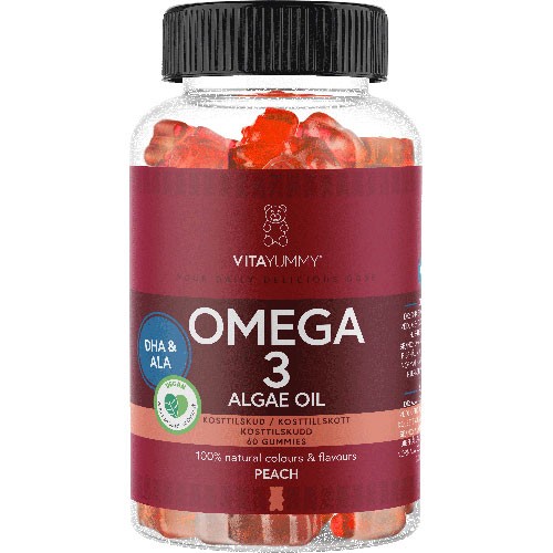 Omega 3 Peach - 60 gum