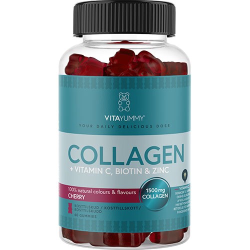 Collagen (Cherry) - 60 stk. - 60 gum