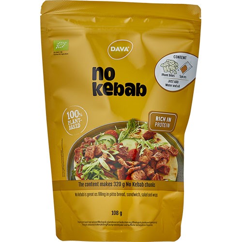 DAVA No Kebab Økologisk - 113 gram