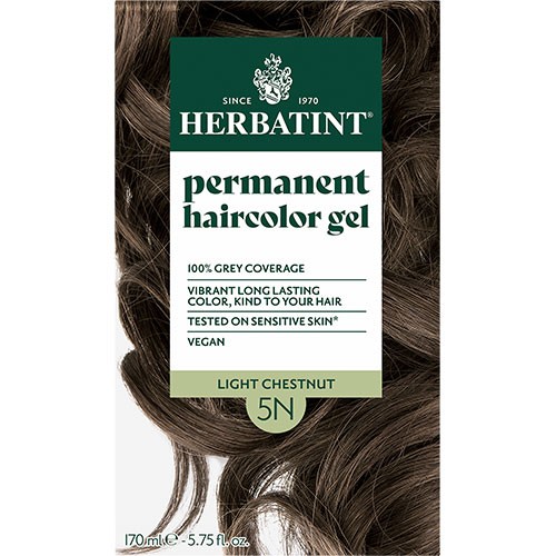 Herbatint 5N hårfarve Light Chestnut - 170 ml