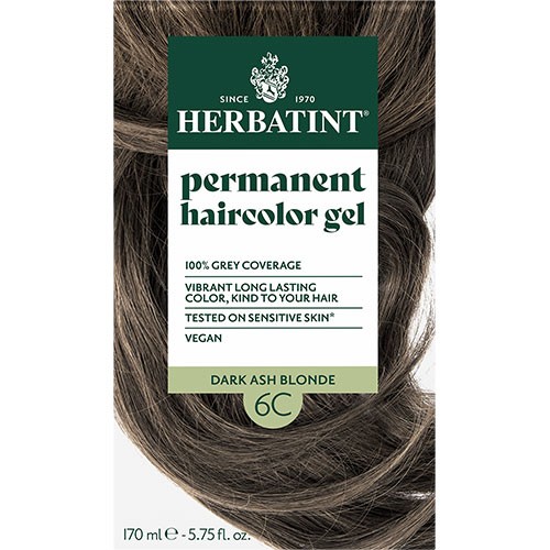 Herbatint 6C hårfarve Dark Ash Blonde - 170 ml
