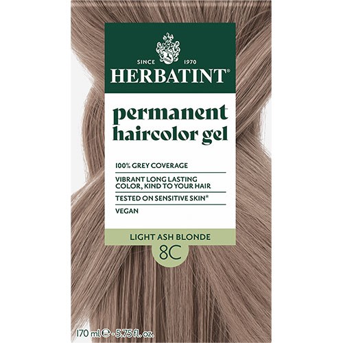Herbatint 8C hårfarve Light Ash Blonde - 170 ml
