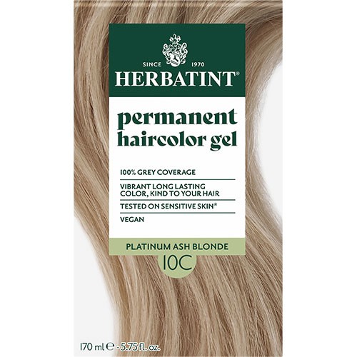 Herbatint 10C hårfarve Platinum Ash Blonde - 170 ml