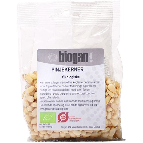 Pinjekerner Økologisk - 75 gram - Biogan