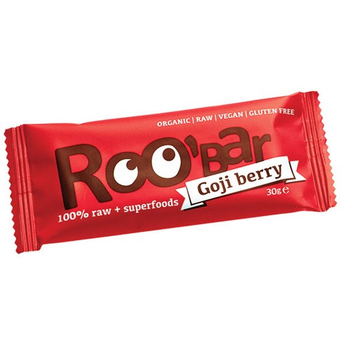 Bar gojibær Økologisk - 30 gram - Roobar