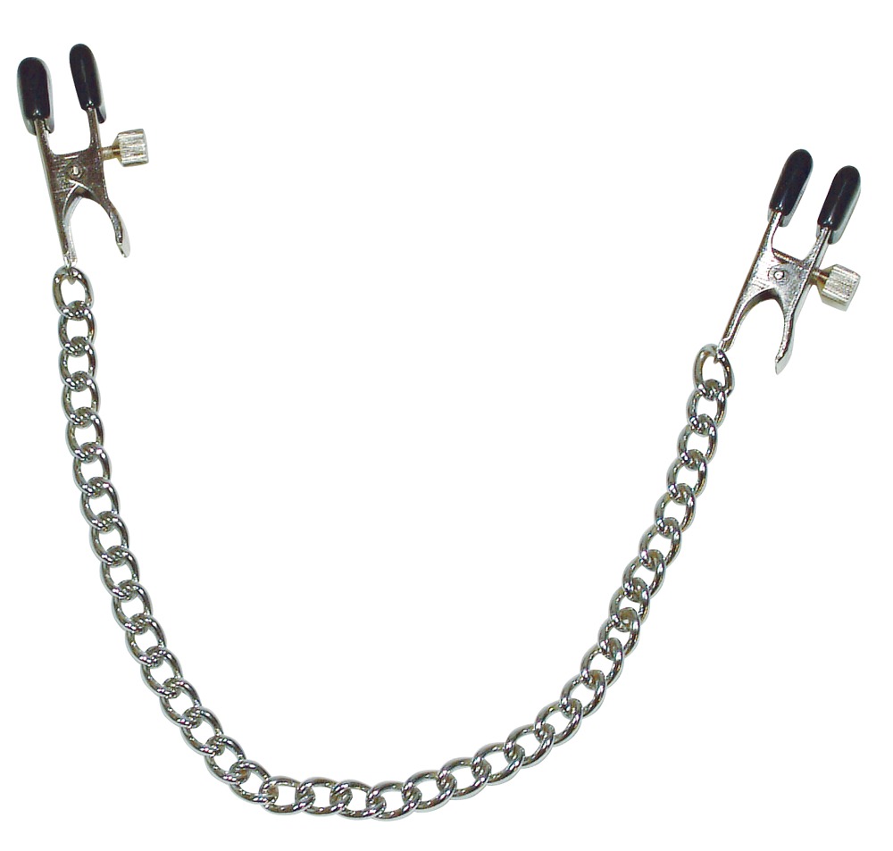 Nipple Clamps with Metal Chain