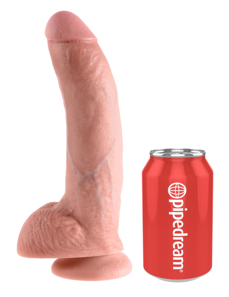 Dildo "9" Cock with Balls", 22,9 cm