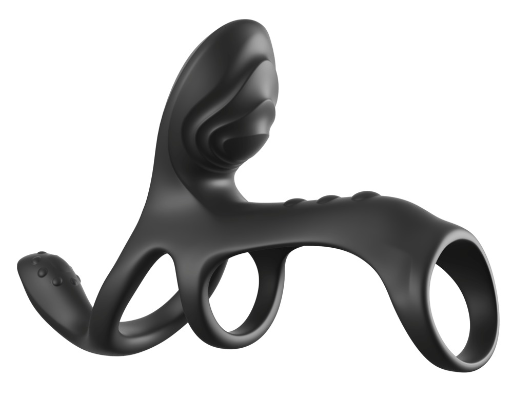 Penishylster "Ultimate Couples Cage Max" med 3-dobbelt vibration