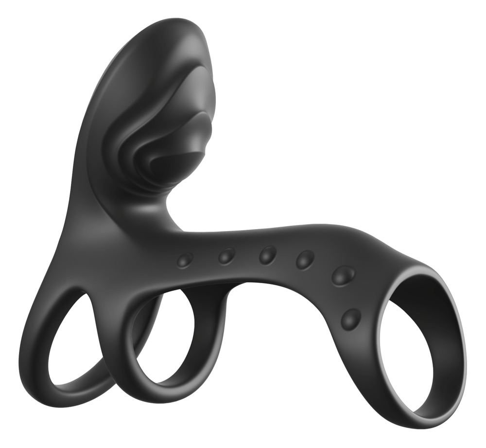 Penishylster "Ultimate Couples Cage Proâ med dobbelt vibration