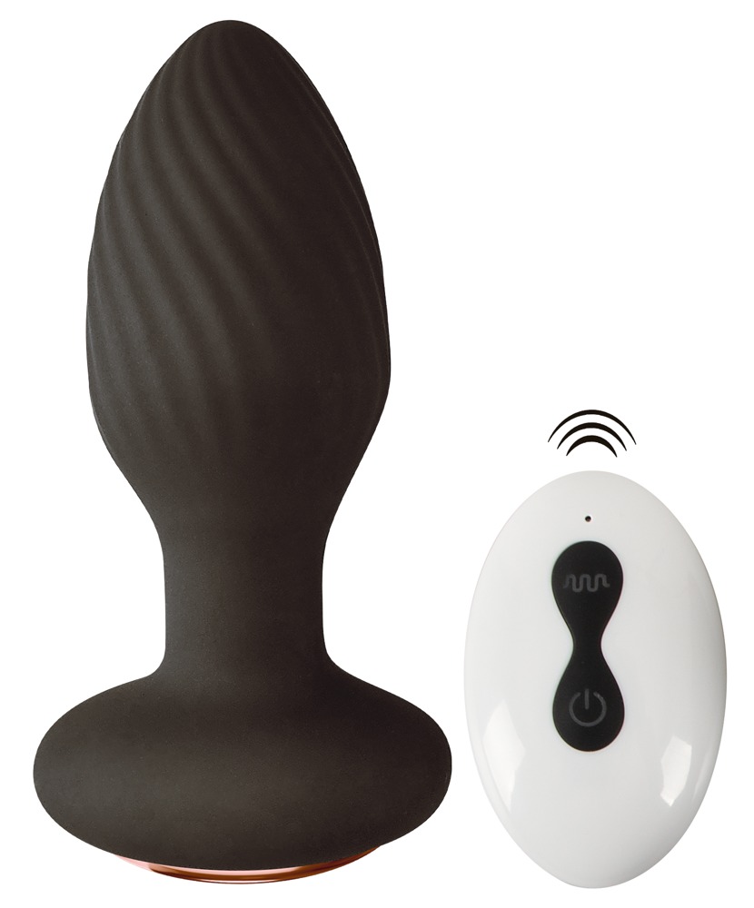 Vibro-Analplug âRC Rotating Butt Plugâ